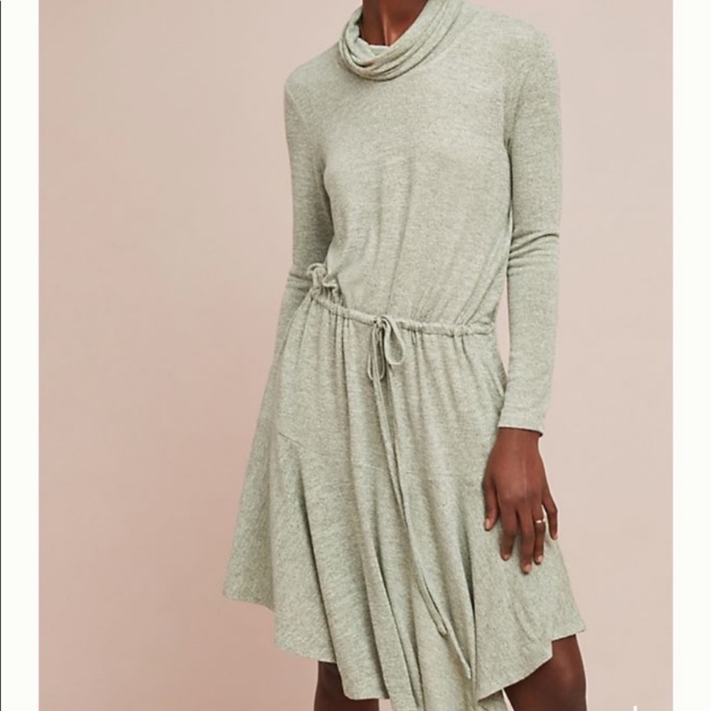 Anthropologie Sunday Brooklyn Tatianna dress GREEN XL New NWT RARE HTF GORGEOUS